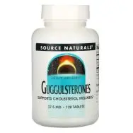 Source Naturals, Guggulsterones, 37.5mg, 120 tablets