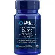 Life Extension, Super Ubiquinol CoQ10 with Shilajit, 100mg, 60 softgels