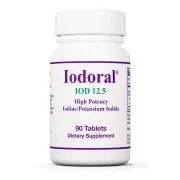 Optimox Corporation, Iodoral, 12.5mg, 90 tablets
