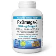 Natural Factors, Rx Omega-3 Factors, 120 softgels