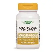 Nature's Way, Activated Charcoal, 280mg, 100 capsules - Yellow