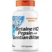 Doctor's Best, Betaine HCL, 650mg, 120 capsules