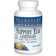 Planetary Herbals, Slippery Elm Lozenges,Tangerine, 150mg, 200 pastilles