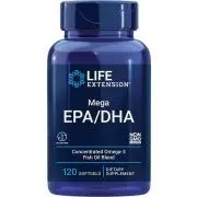 Life Extension, Mega EPA/DHA, 120 soft capsules