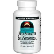 Source Naturals, Mega Strength Beta Sitosterol, 375mg, 120 Veg. tablets