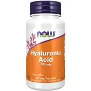Now Foods, Hyaluronic Acid, 50mg + MSM, 60 capsules