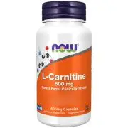 Now Foods, Carnitine, 500mg, 60 capsules