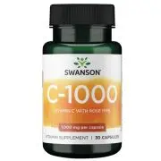 Swanson, Vitamin C with Rose Hips, 1,000mg, 30 capsules