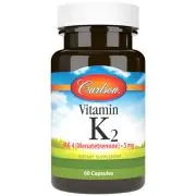 Carlson Labs, Vitamin K2 MK-4, 5mg, 60 capsules