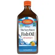 Carlson Labs, The Very Finest Oil, orange flavor, 1600mg, 500ml