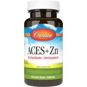 Carlson Labs, ACES + Zn, 60 soft capsules