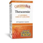 Natural Factors, CurcuminRich™, Theracurmin®, 60 veg. capsules