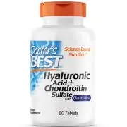Doctor's Best, Hyaluronic Acid with Chondroitin Sulfate, 60 tablets