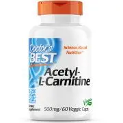 Doctor's Best, Acetyl-L-Carnitine, 500mg, 60 Veg. capsules