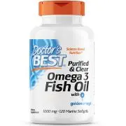 Doctor's Best, Omega 3 Fish Oil, 1000mg, 120 fish capsules