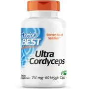 Doctor's Best, Ultra Cordyceps, 750mg, 60 veg. capsules