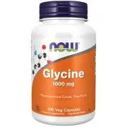 Now Foods, Glycine, 1000mg, 100 capsules