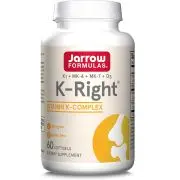 Jarrow Formulas, K-Right, 60 soft capsules