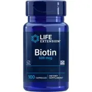 Life Extension, Biotin, 600mcg, 100 capsules