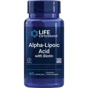 Life Extension, Alpha Lipoic Acid With Biotin, 60 capsules
