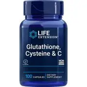 Life Extension, Glutathione Cysteine &amp; C, 100 capsules