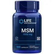 Life Extension, MSM, 1000mg, 100 capsules