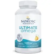 Nordic Naturals, Ultimate Omega, 1280mg Omega-3, lemon, 120 softgels