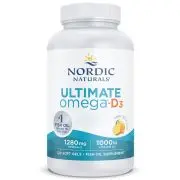 Nordic Naturals, Ultimate Omega-D3 Lemon, 120 soft capsules