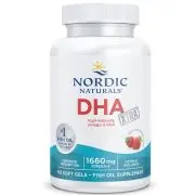 Nordic Naturals, DHA Xtra, 1660mg Omega-3, Strawberry, 60 softgels