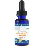 Nordic Naturals, plant-based liquid vitamin D3, 1,000IU, 30ml