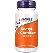 Now Foods, Acetyl-L-Carnitine, 500mg, 50 vegan capsules