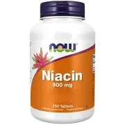 Now Foods, Niacin, 500mg, 250 Veg. tablets