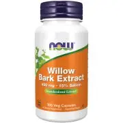 Now Foods, White Willow Bark, 400mg, 100 Veg. capsules