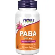 Now Foods, Paba, 500mg, 100 capsules