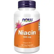 Now Foods, Niacin, 500mg, 100 Veg. capsules