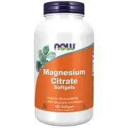 Now Foods, Magnesium Citrate, 180 soft capsules
