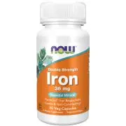 Now Foods, Double Strength Iron, 36mg, 90 capsules