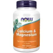 Now Foods, Calcium &amp; Magnesium 2:1 Ratio, 100 tablets