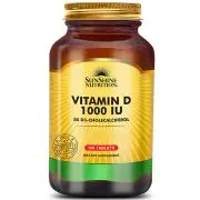 Sunshine Nutrition, Vitamin D3, 1000 IU, 100 tablets