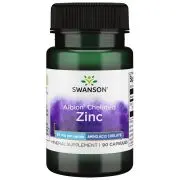 Swanson, Chelated Zinc, 30mg, 90 capsules