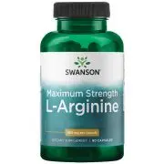 Swanson, L-Arginine, 850mg, 90 capsules
