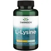 Swanson, L-Lysine, 500mg, 100 capsules